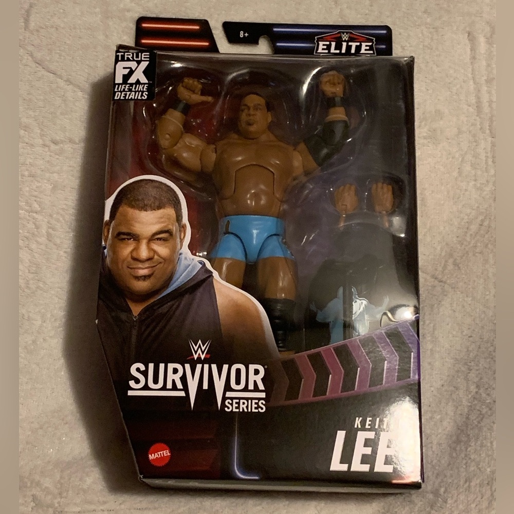 Keith Lee WWE Elite Series Survivor Series Action Figure in Box. Never Opened